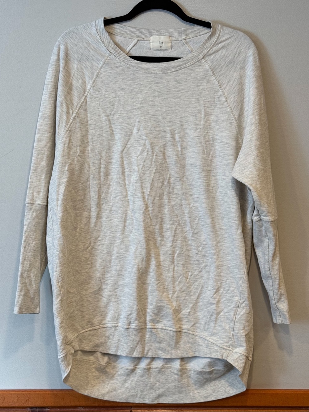 t.la Anthropologie Women's Slouchy Raglan Long Sleeve Pullover Loungewear Sz S